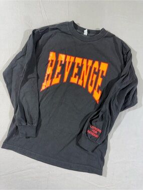 Drake Revenge Summer Sixteen Tour Longsleeve Shirt Black Orange Official Merch